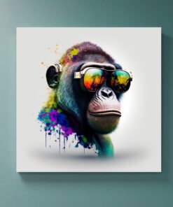 abstract ape art