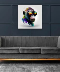 abstract ape art