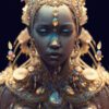 futuristic African princess