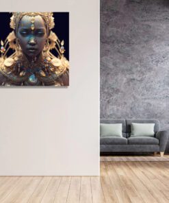 futuristic African princess