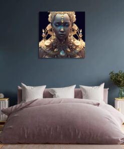 futuristic African princess