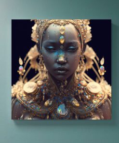 futuristic African princess