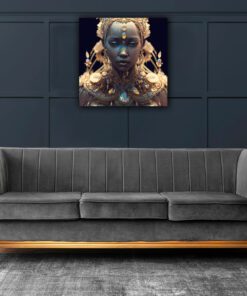 futuristic African princess