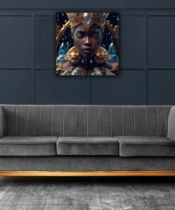 futuristic African princess