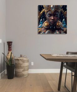 futuristic African princess