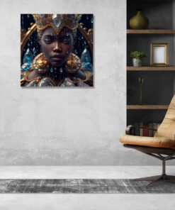 futuristic African princess
