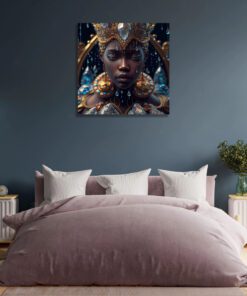 futuristic African princess