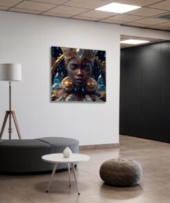 futuristic African princess