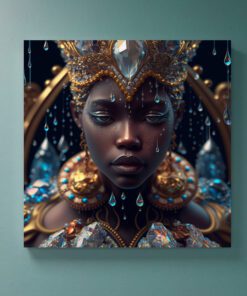 futuristic African princess