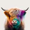 Embrace the Highlands with Our Cow Canvas Print