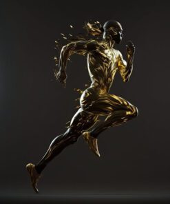 Illuminate Your Space with Golden-Edged Art