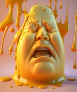 melted cheese head