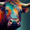 Elevate Interiors with Highland Cow Artwork