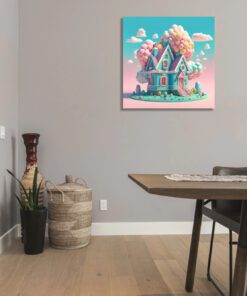 Artists Impression Cartoon Candy House