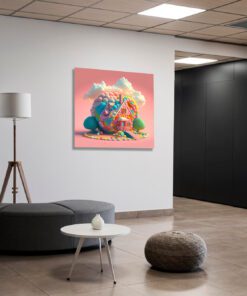 Artists Impression Cartoon Candy House