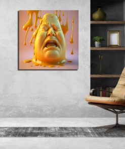 melted cheese head