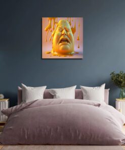 melted cheese head