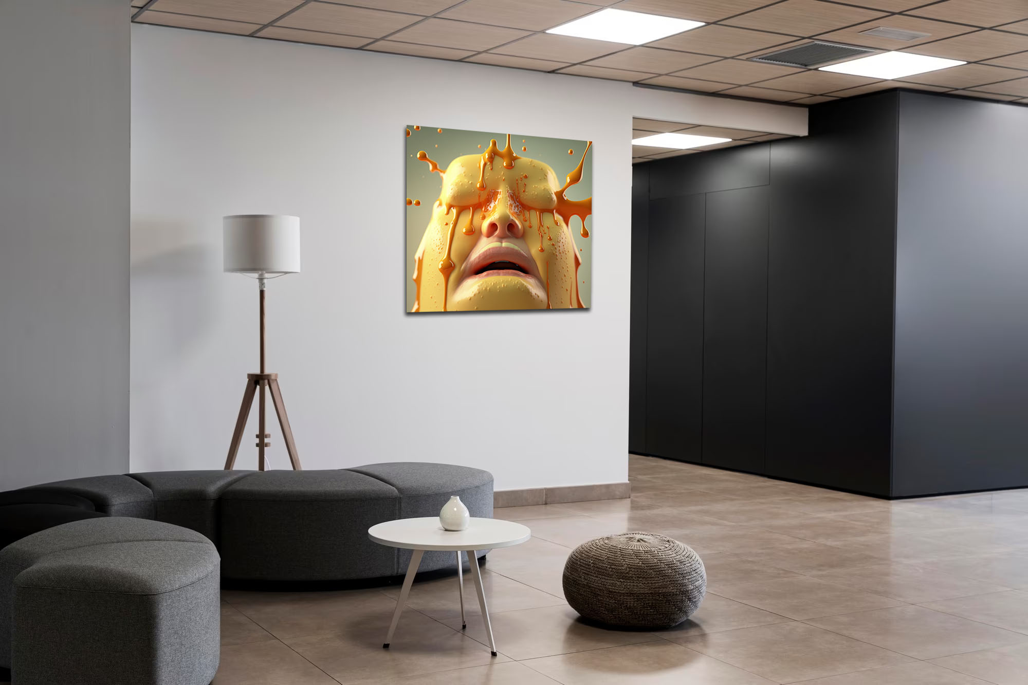 melted cheese head