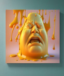 melted cheese head