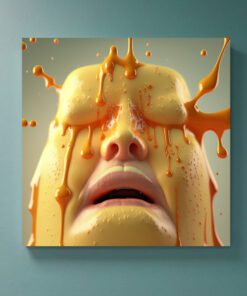 melted cheese head