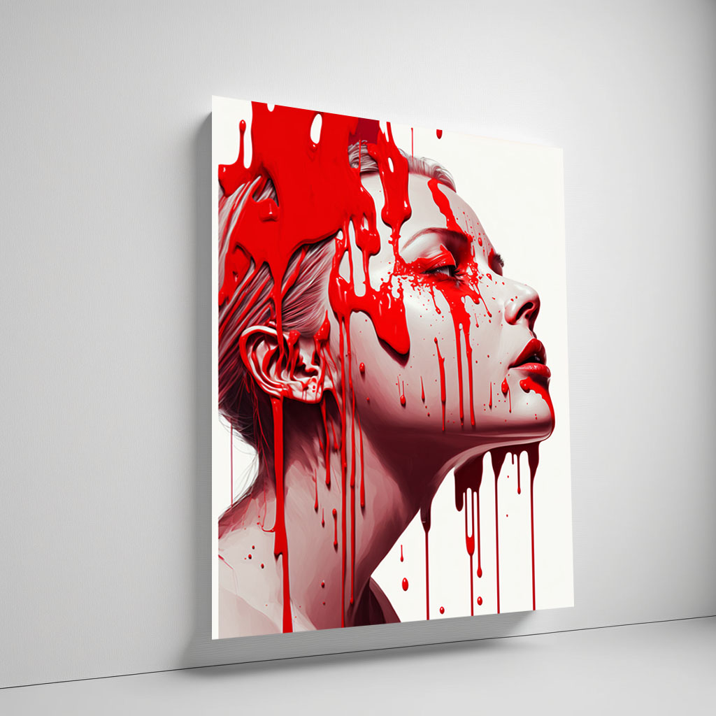 Radiant Red: The Canvas Revolution - Image 2