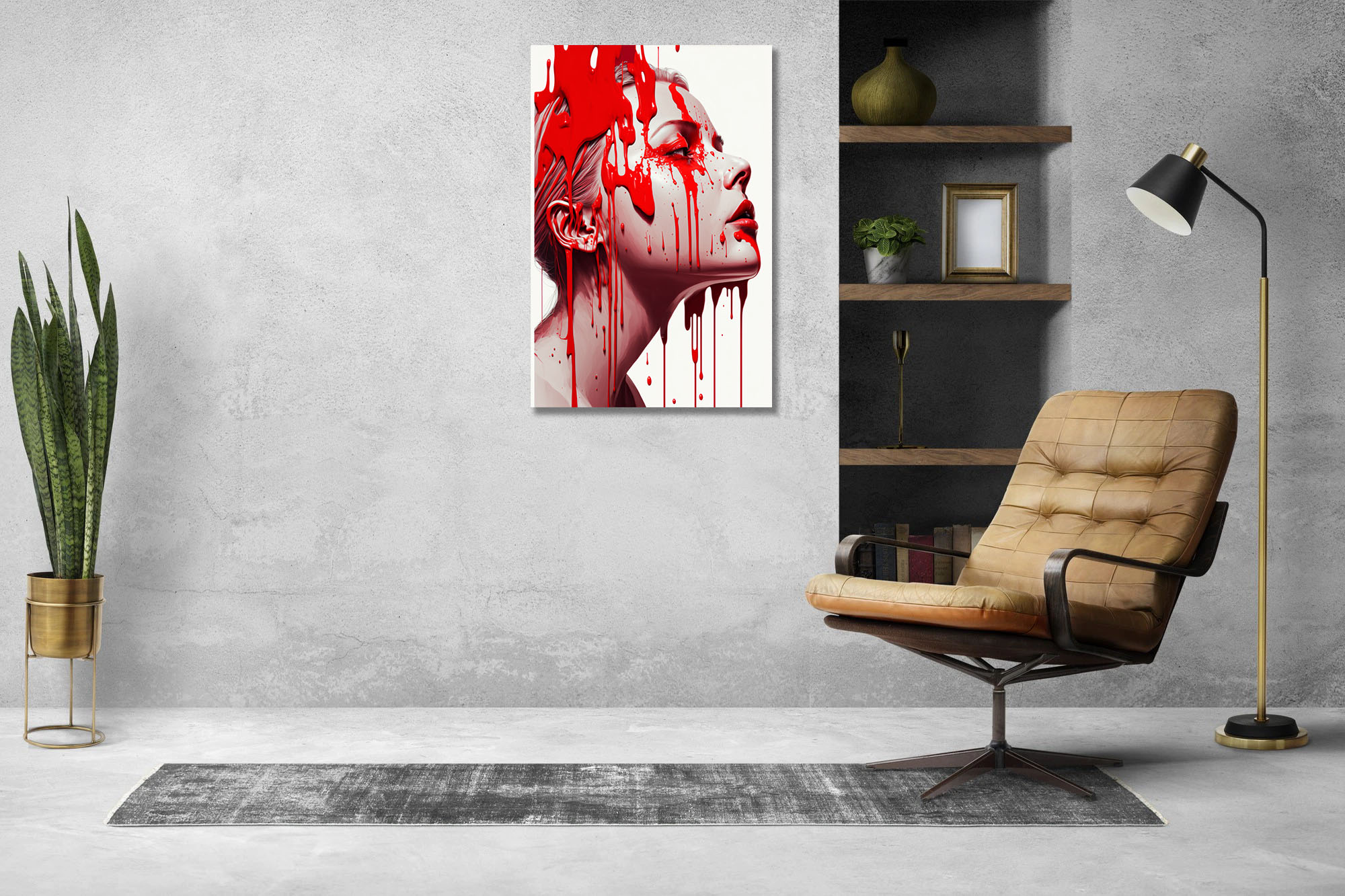 Radiant Red: The Canvas Revolution - Image 5