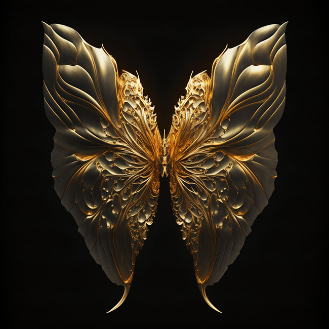 Illuminate Your Space with Golden-Edged Art