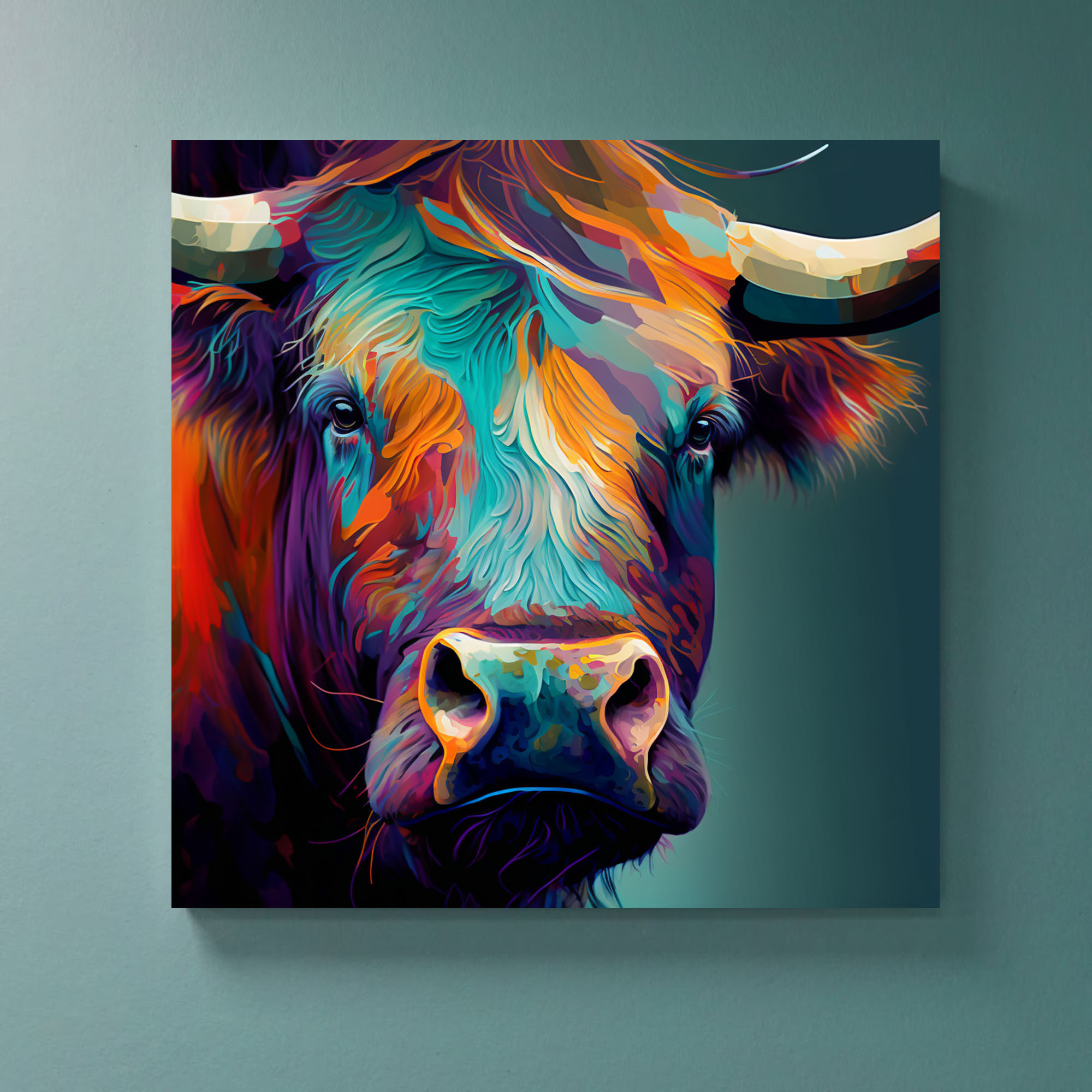 Elevate Interiors with Highland Cow Artwork - Image 2
