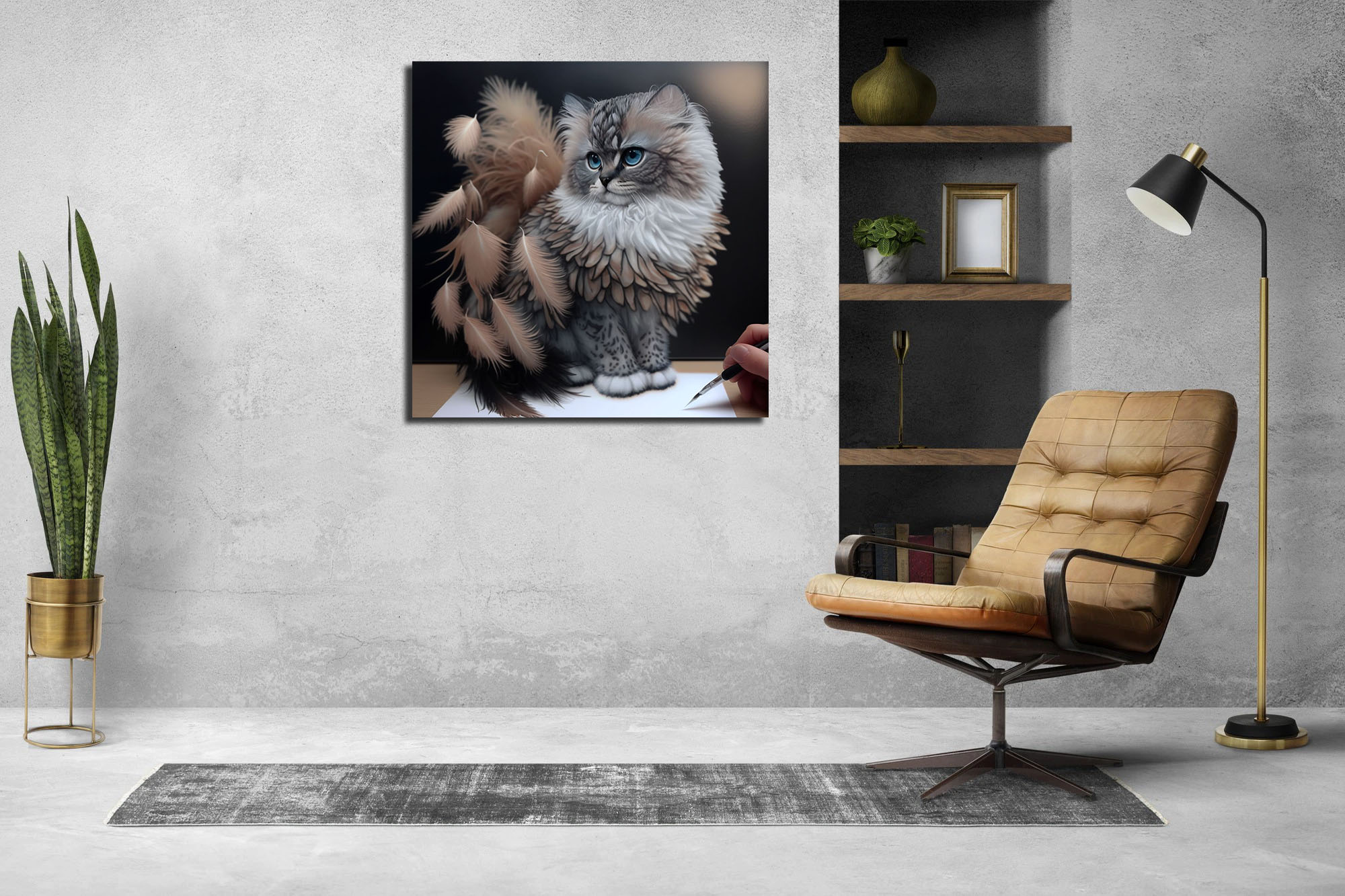 Discover Hyperrealistic Kitten Canvas Art - Image 6