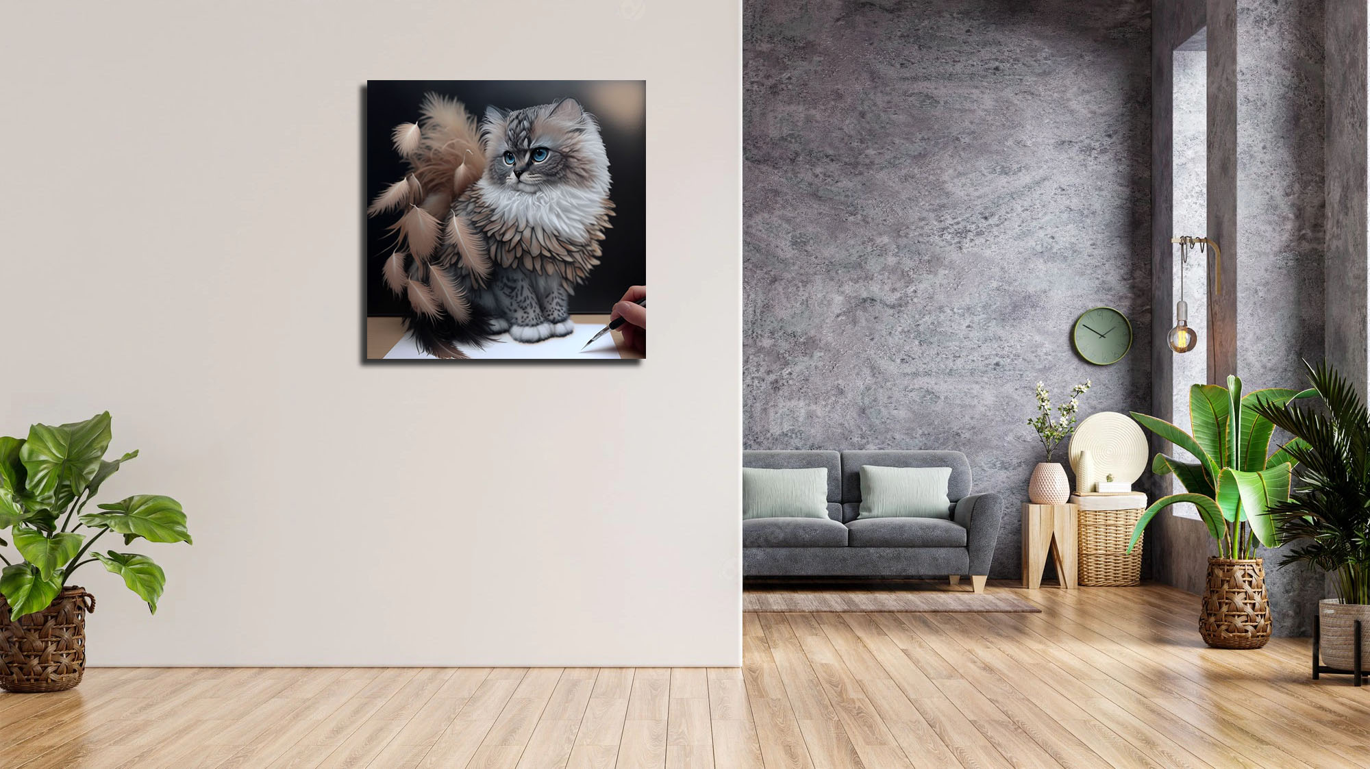 Discover Hyperrealistic Kitten Canvas Art - Image 5