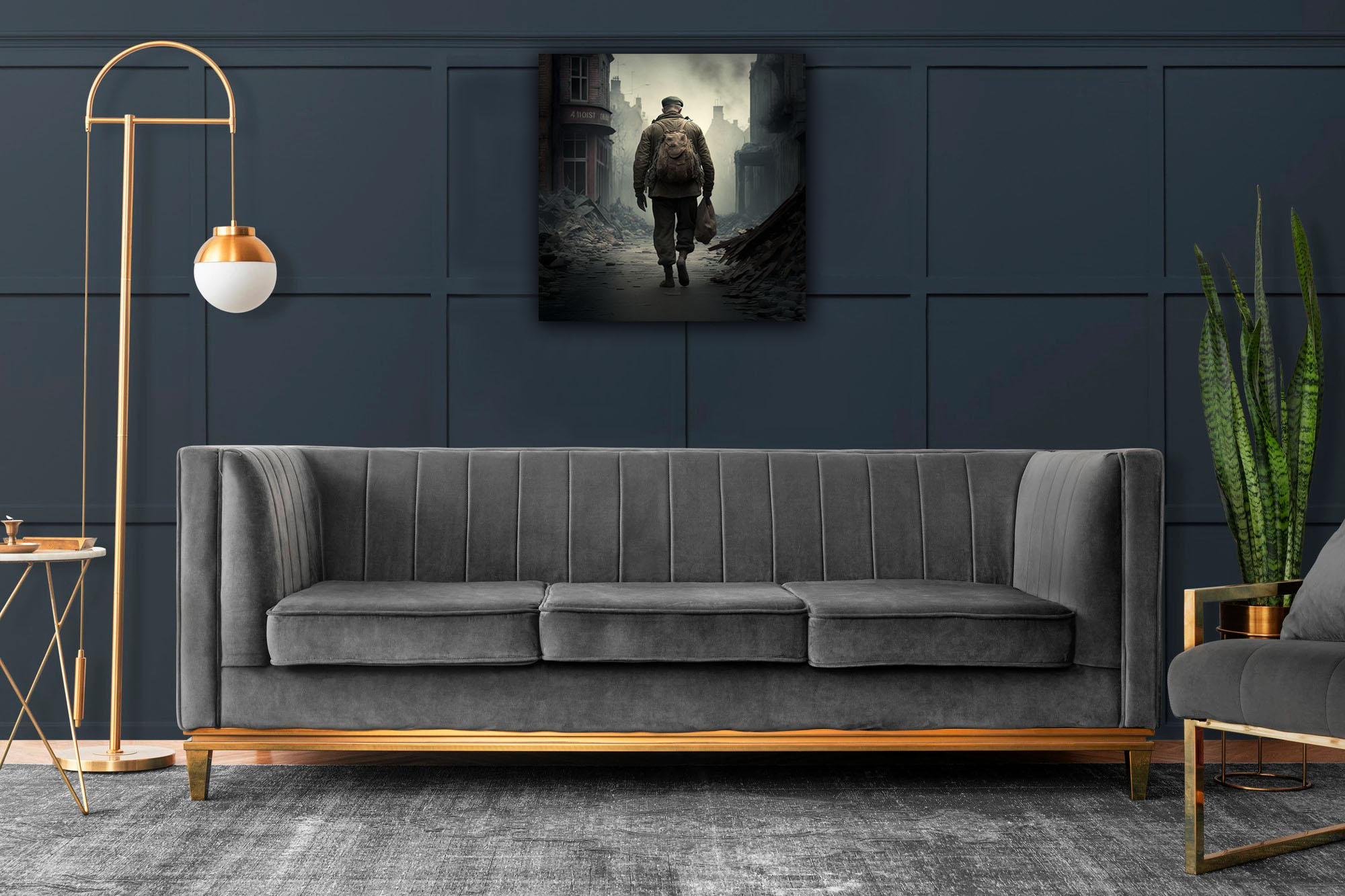 Hyperrealistic Colour Art Piece: The Lone Soldier's Journey - Image 8