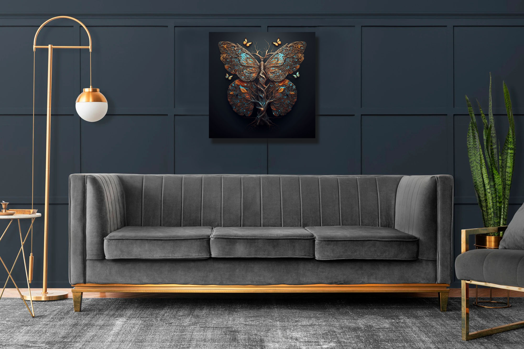 Butterfly Wing Tree of Life Art - Image 7