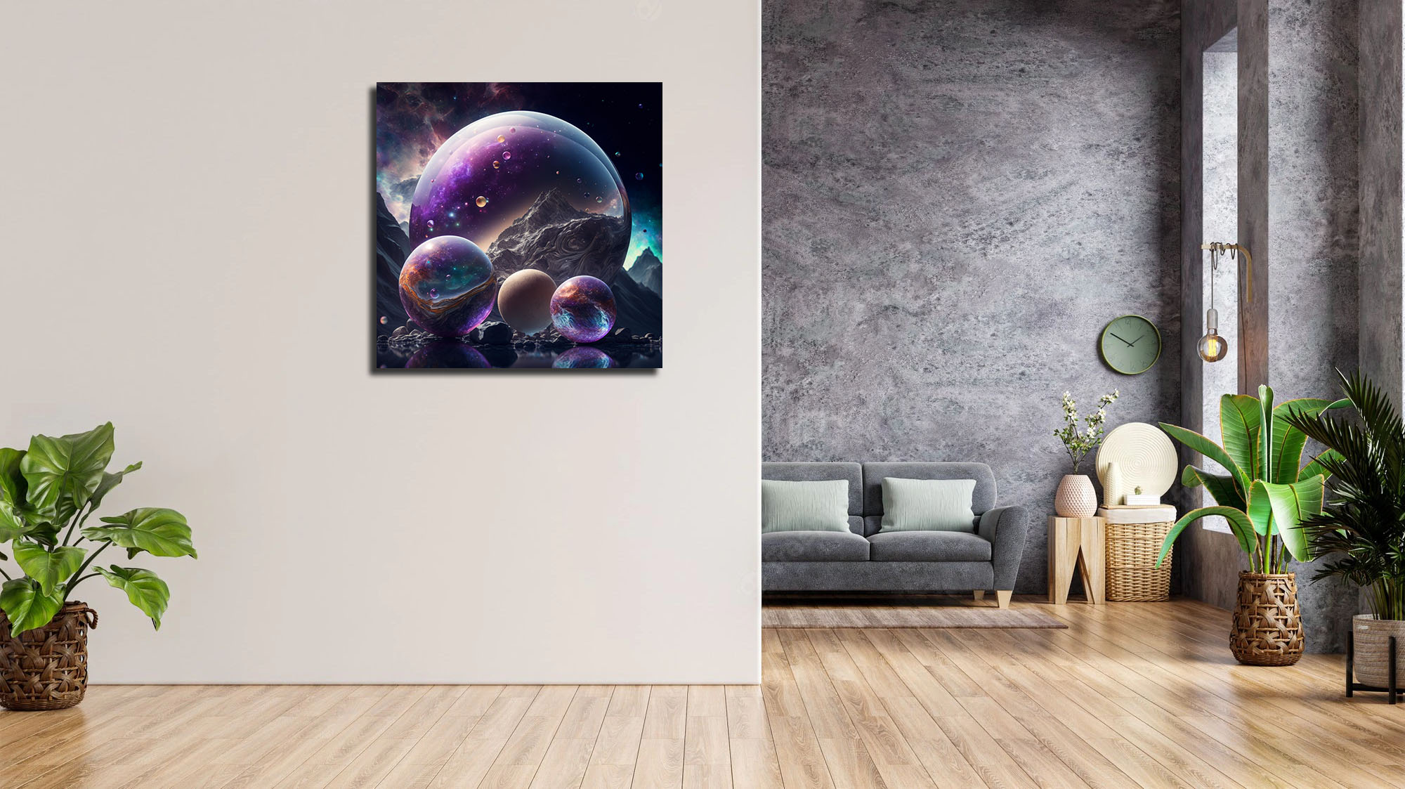 Mystical Marbles: Universes in Canvas Art - Image 5