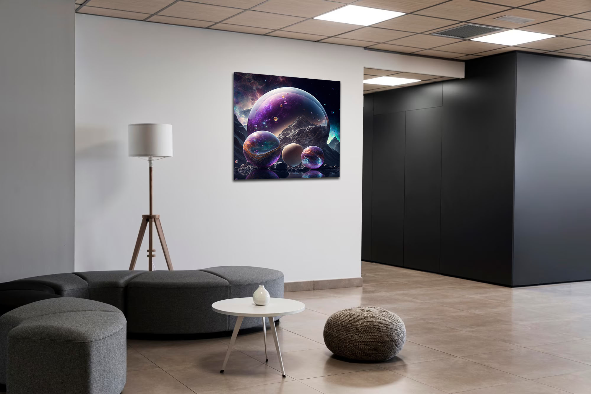 Mystical Marbles: Universes in Canvas Art - Image 3