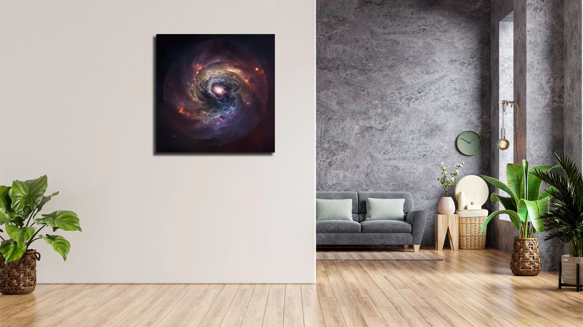 Universe in a Sphere: Captivating Canvas Art - Image 6